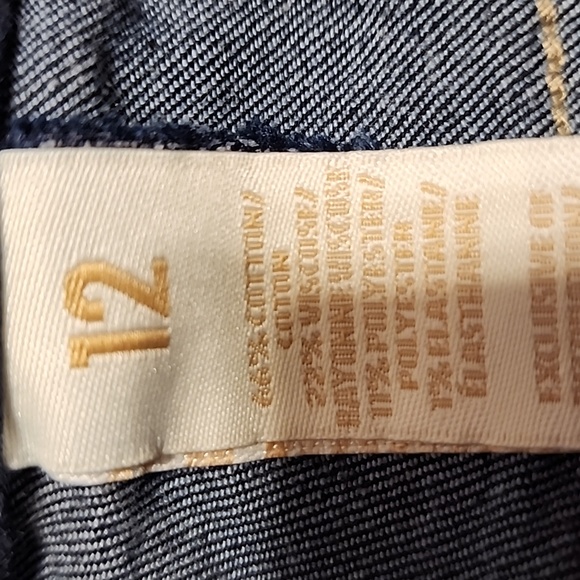 Justice Girl's High Waist Soft & Stretchy Jean Shorts - Picture 9 of 9